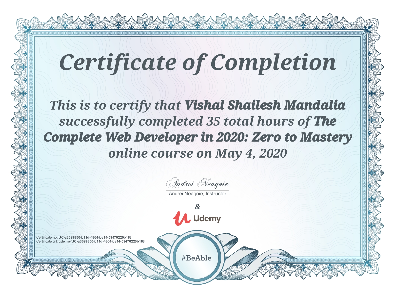 TheCompleteWebDeveloperZTM(2020)